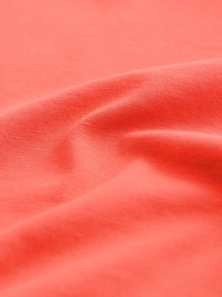 Coral Pink Short Sleeve Plain T-Shirt (3mths-7yrs) - Image 4 of 4