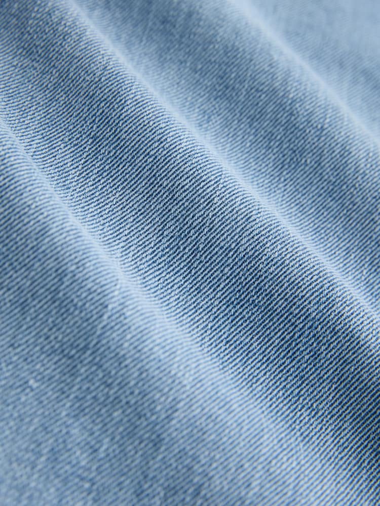 Light Blue Denim Baggy Fit Jeans - Image 2 of 5