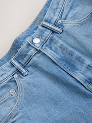 Light Blue Denim Baggy Fit Jeans - Image 3 of 5