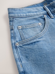 Light Blue Denim Baggy Fit Jeans - Image 4 of 5