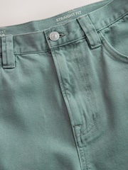Sage Green Straight Fit Jeans - Image 7 of 8