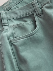 Sage Green Straight Fit Jeans - Image 8 of 8