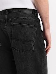 أسود - قياس انسيابي - جينز - صورة 6 من 11