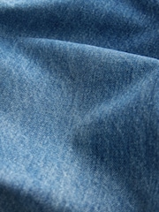 Faded Blue Barrel Fit Jeans - Image 3 of 3