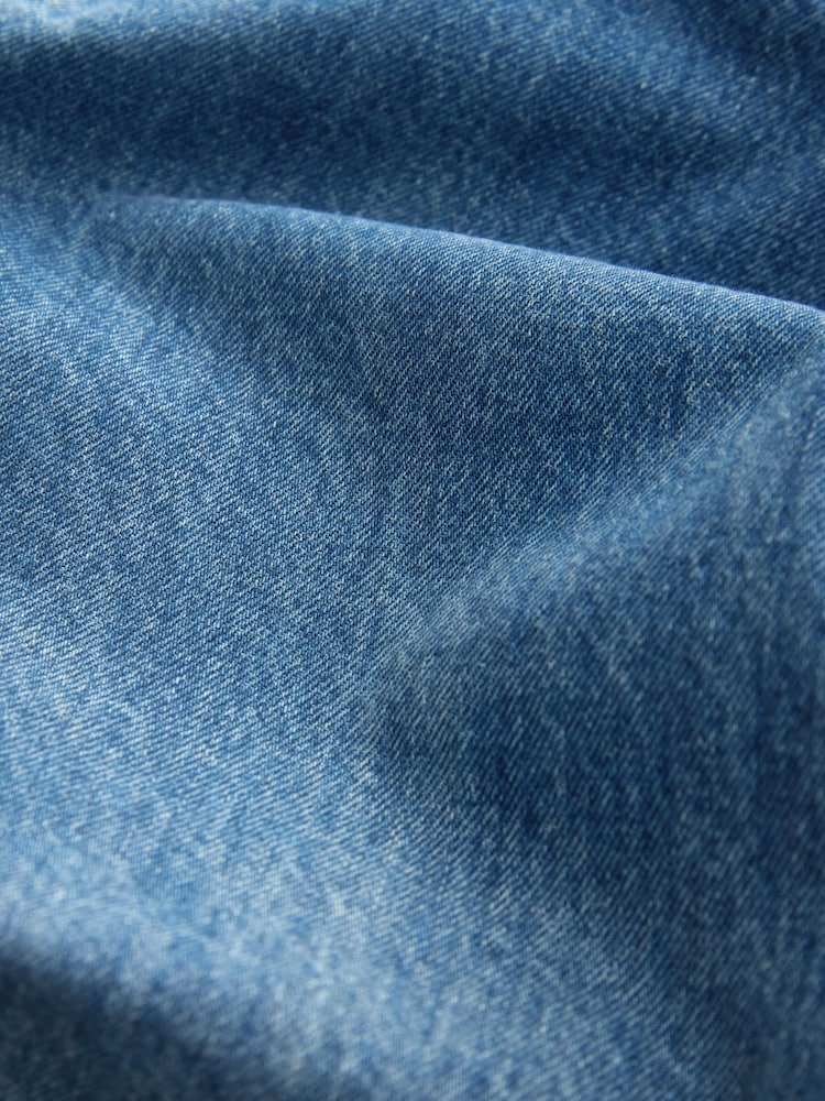 Faded Blue Barrel Fit Jeans - Image 3 of 3