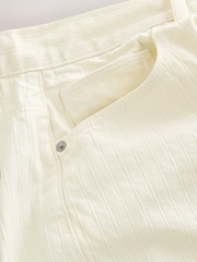 Ecru White Barrel Fit N. Premium Denim Jeans - Image 9 of 9