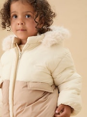 MORI Supersoft Cosy Zip Up Coat with Detachable Hood - Image 2 of 4