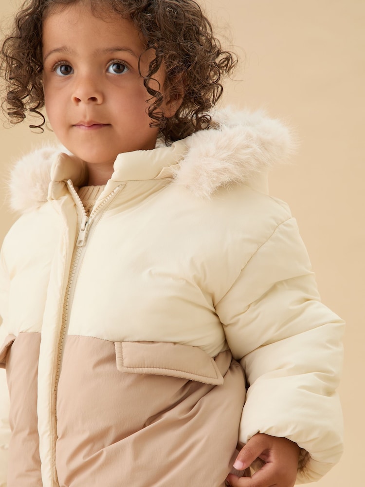 MORI Supersoft Cosy Zip Up Coat with Detachable Hood - Image 2 of 4