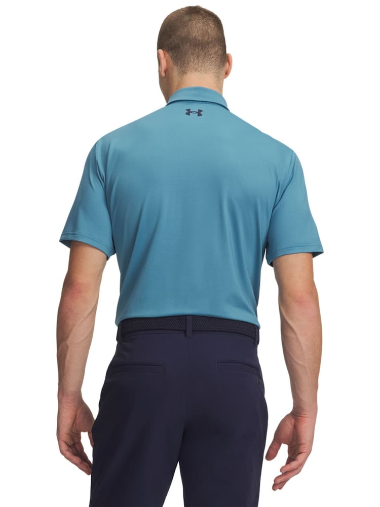 Under Armour Blue Matchplay Polo Shirt - Image 2 of 3