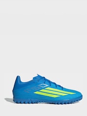 adidas Bright Blue F50 Club Turf Football Boots - Image 1 of 10