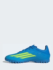 adidas Bright Blue F50 Club Turf Football Boots - Image 2 of 10