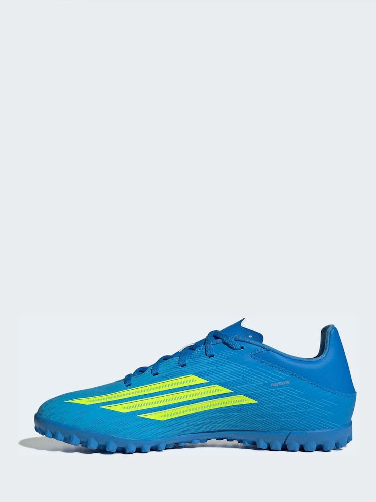 adidas Bright Blue F50 Club Turf Football Boots - Image 2 of 10