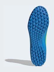 adidas Bright Blue F50 Club Turf Football Boots - Image 8 of 10