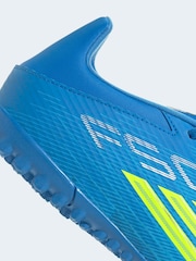 adidas Bright Blue F50 Club Turf Football Boots - Image 9 of 10