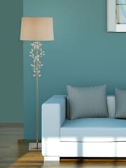 Searchlight Chrome Orla Floor Lamp - Image 1 of 4