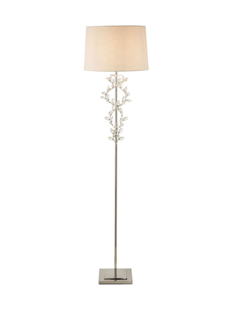 Searchlight Chrome Orla Floor Lamp - Image 2 of 4