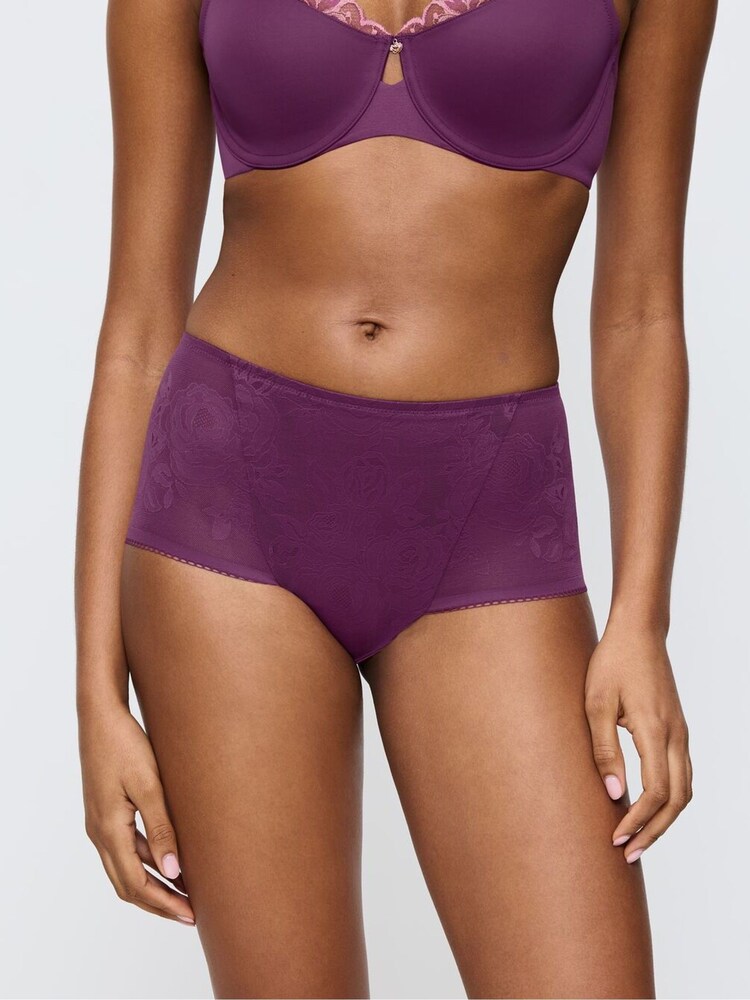 Triumph Wild Rose Sensation - Maxi Knickers - Image 1 of 5 Triumph Wild Rose Sensation - Maxi Knickers - Image 1 of 5