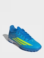 Kirkkaan Sininen - adidas Kids F50 League Turf -jalkapallokengät - Kuva 3 / 9