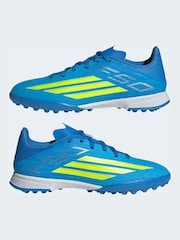 Kirkkaan Sininen - adidas Kids F50 League Turf -jalkapallokengät - Kuva 5 / 9