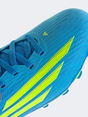 adidas Bright Blue F50 League Multi Ground  Kids Football Boots - Image 10 of 11