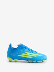 adidas Bright Blue F50 League Multi Ground  Kids Football Boots - Image 5 of 11