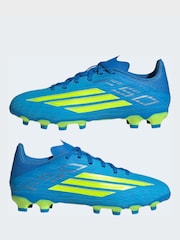 adidas Bright Blue F50 League Multi Ground  Kids Football Boots - Image 7 of 11