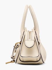 Marc Jacobs Cream The Small Suede Cristina Satchel Bag - Image 5 of 6