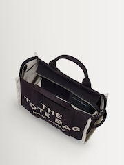 Marc Jacobs Black The Medium Tote Jacquard Bag - Image 8 of 10