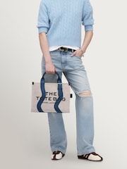 Marc Jacobs Grey The Medium Tote Bag - Image 3 of 8