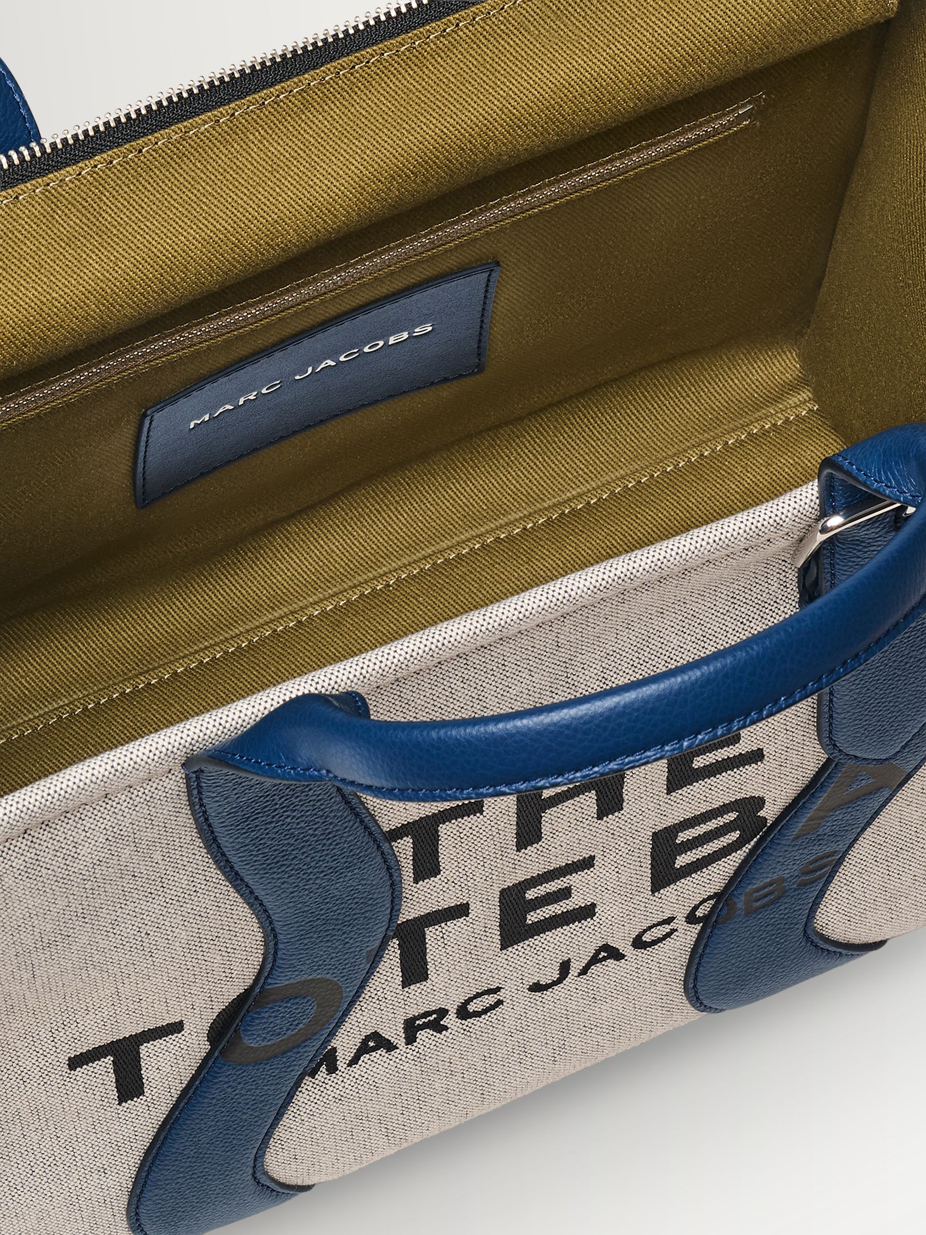 Marc Jacobs Ivory/Navy The Medium Tote Bag | Seasons