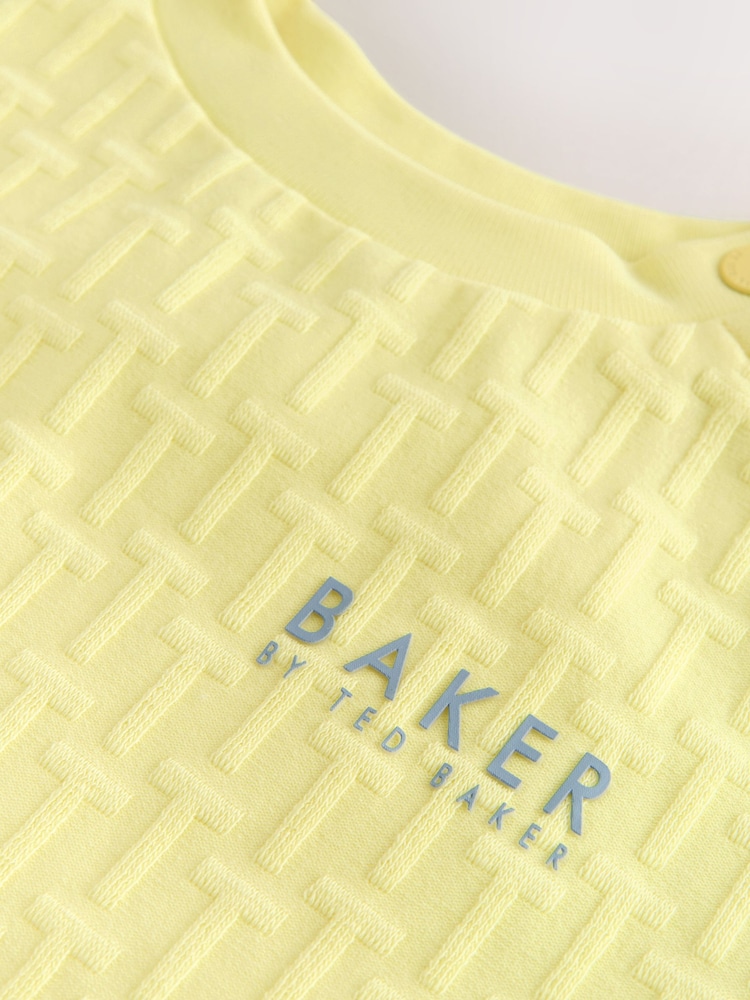Baker by Ted Baker 'T' Textured T-Shirt and Shorts Set - Image 6 of 6