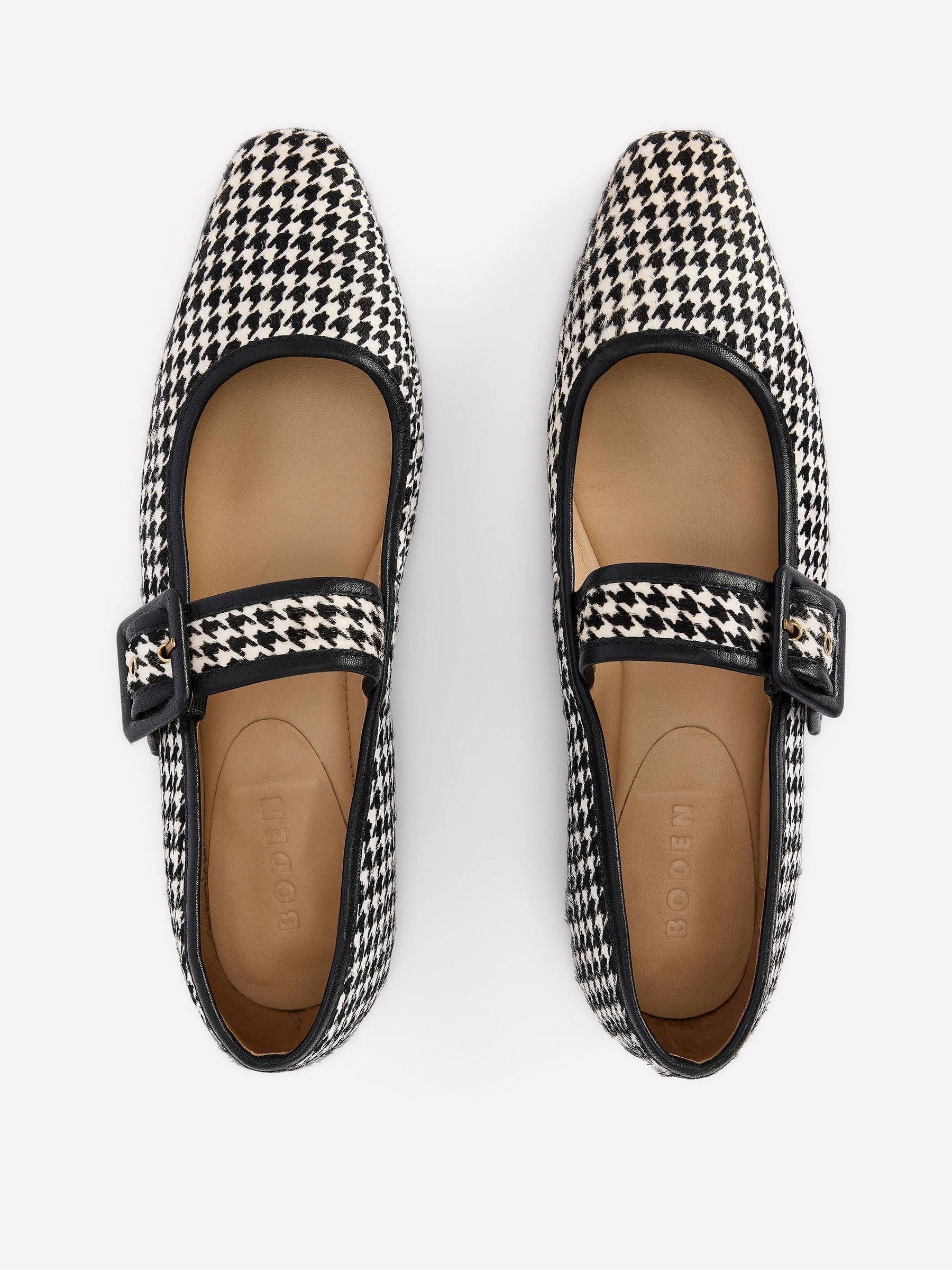 Buy Boden White Vic Chisel Toe Mary Janes Shoes from Next Oman
