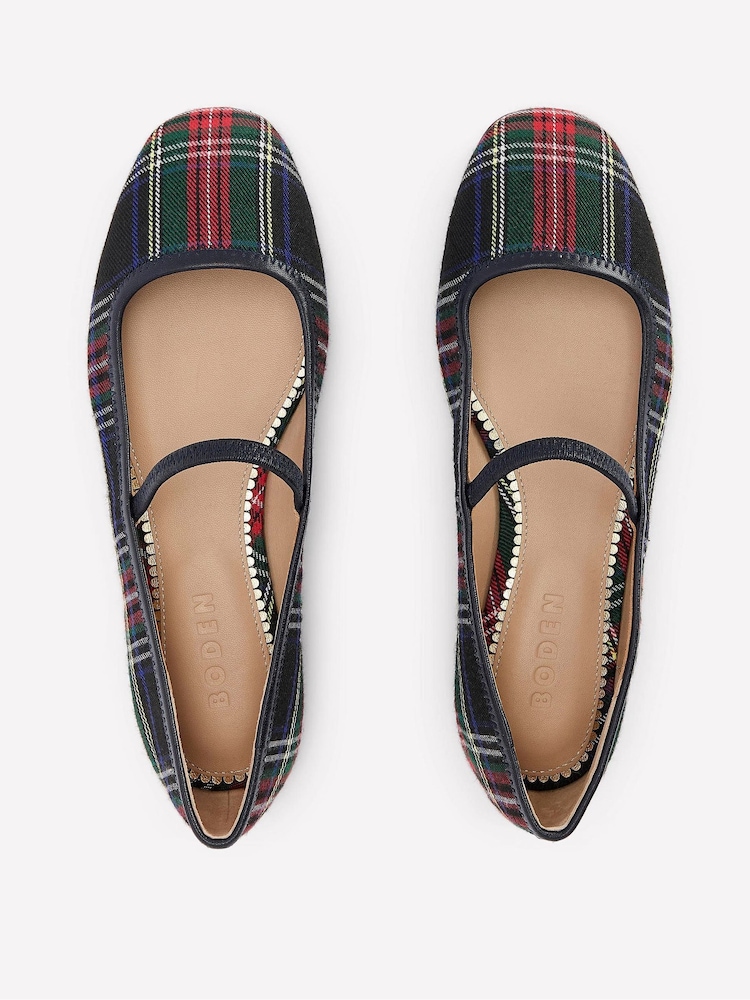 Boden Pink Thea Mary Jane Ballet Flats - Image 5 of 5