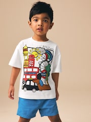White London Short Sleeve Graphic T-Shirt (3mths-7yrs) - Image 1 of 7