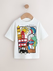 White London Short Sleeve Graphic T-Shirt (3mths-7yrs) - Image 4 of 7