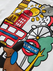 White London Short Sleeve Graphic T-Shirt (3mths-7yrs) - Image 6 of 7