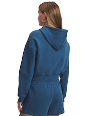 Under Armour Blue Icon Fleece Novelty Full Zip Hoodie - Image 2 of 3