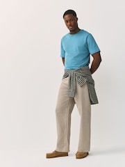 Blue Marine Regular Fit Essential Crew Neck Cotton T-Shirt - Image 3 of 7