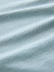 Blue Lightweight Slub Modal T-Shirt - Image 7 of 7