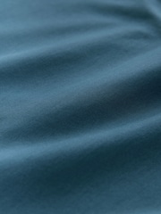 Blue Regular Fit Signature SUPIMA® Cotton Crew Neck T-Shirt - Image 7 of 7