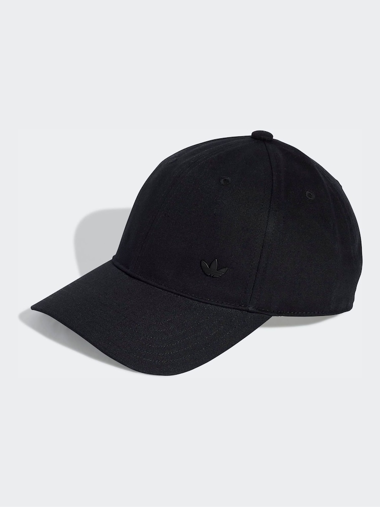 黑色 - adidas Metal Tonal Trefoil Cap - 圖片 1/4
