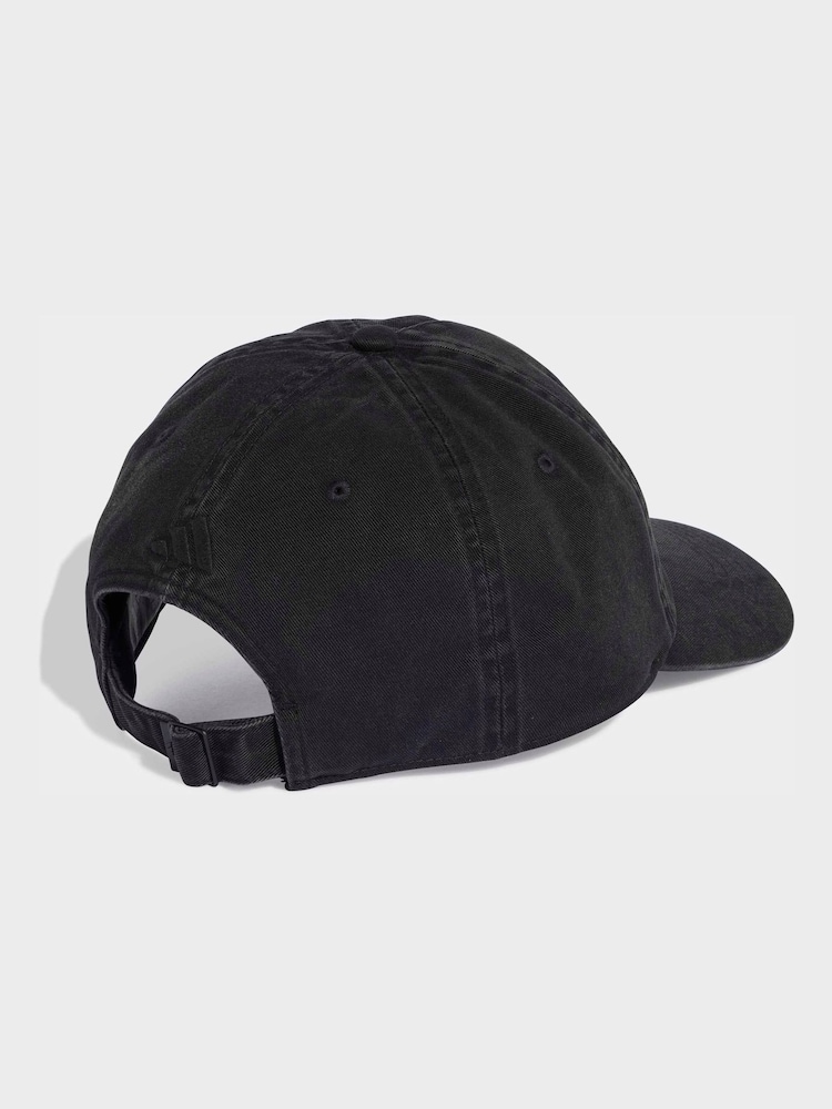 Negru - adidas Originals Washed Dad Cap - Imaginea 2 din 4