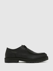 Schuh Presley Leather Apron Black Shoes - Image 1 of 4