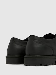 Schuh Presley Leather Apron Black Shoes - Image 4 of 4