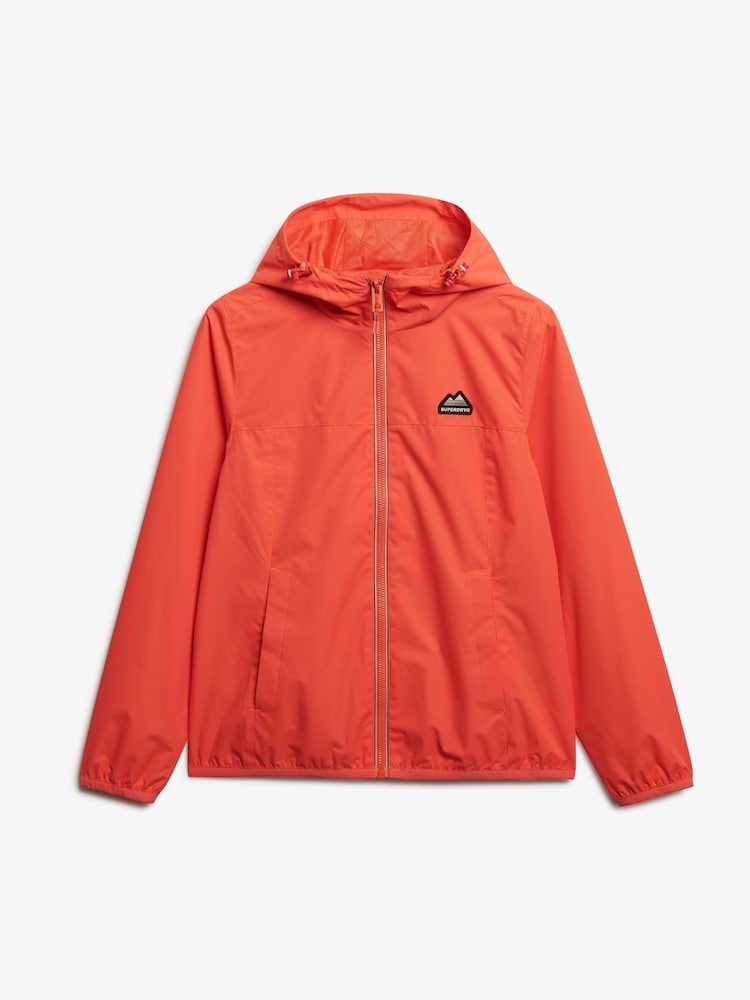 Superdry Orange Essential Tri Windbreaker Jacket - Image 7 of 7