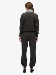 Superdry Black Country Club Cuff Joggers - Image 6 of 7