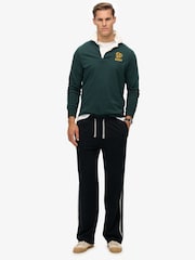 Superdry Black Athletic Fives Joggers - Image 4 of 8