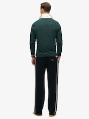 Superdry Black Athletic Fives Joggers - Image 5 of 8