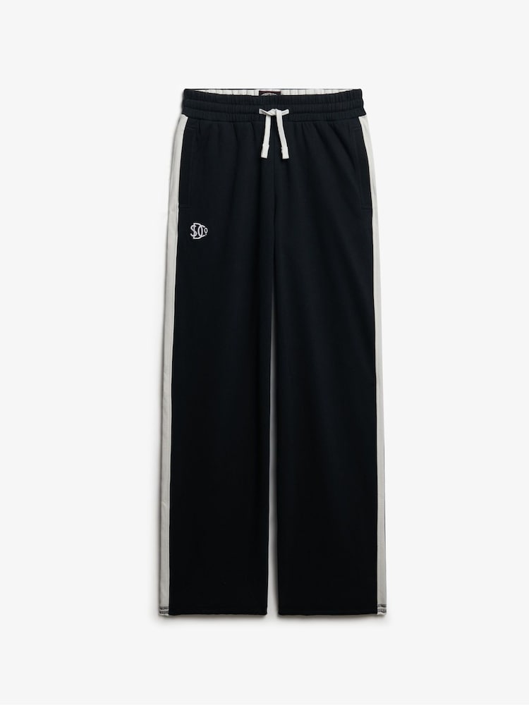 Superdry Black Athletic Fives Joggers - Image 7 of 7 Superdry Black Athletic Fives Joggers - Image 7 of 7