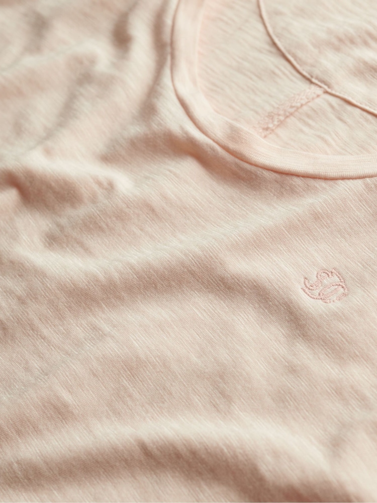 Superdry Cream Studios Scoop Neck T-Shirt - Image 7 of 7